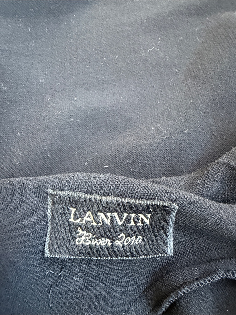 Lanvin Black Midi Dress - Picture 10 of 12